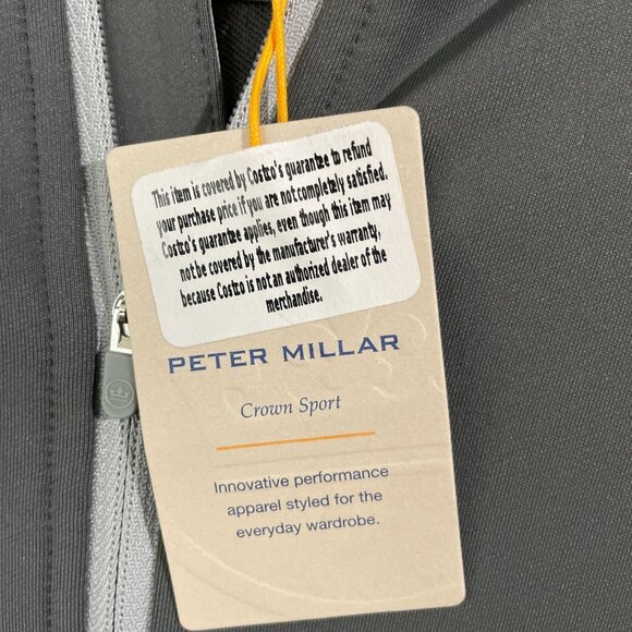 Peter Millar Gray Quarter-Zip Sweatshirt - Picture 8 of 9
